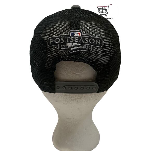 New Era 9FORTY NY Yankees 2022 Post Season MLB Snapback Trucker Hat Cap New - Picture 5 of 12